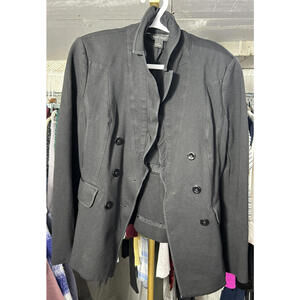 White House Black Market Blazer Womens size 6 Black Jacket